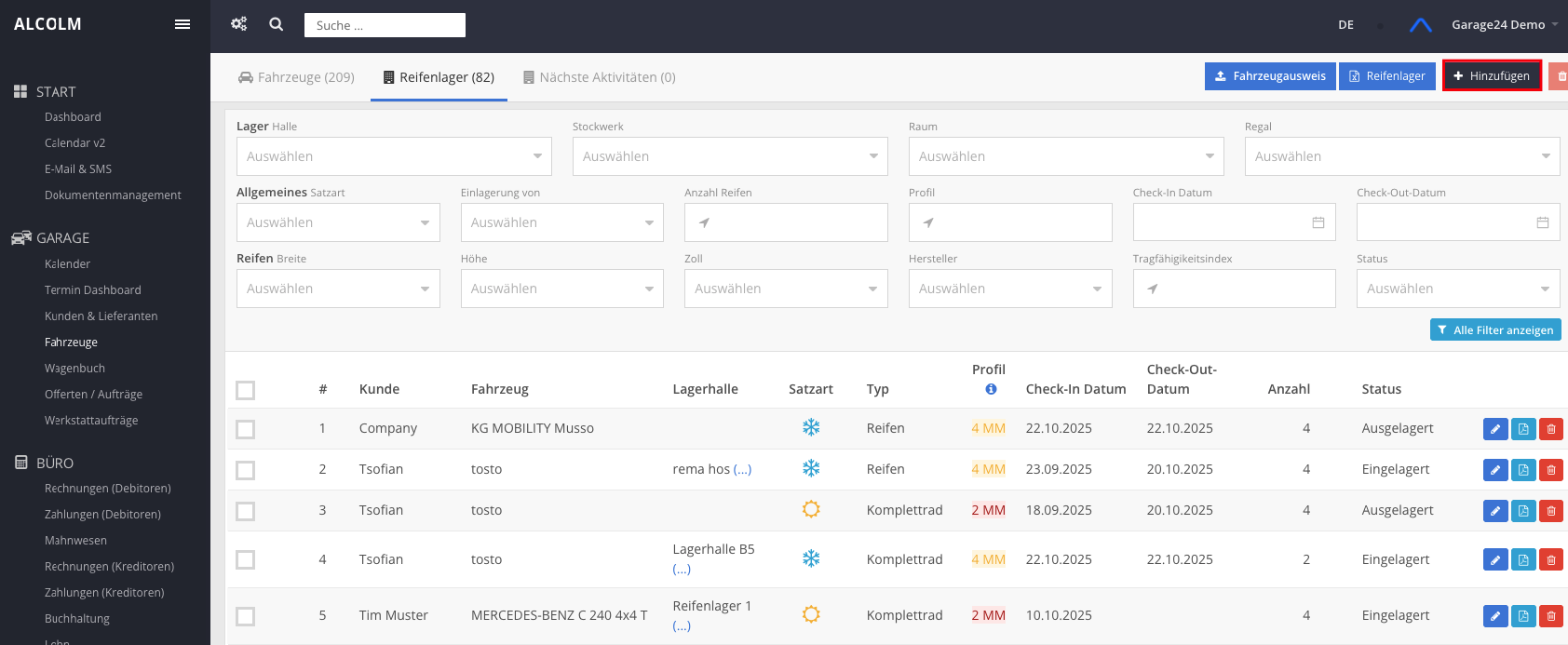 Auf erstellen klicken